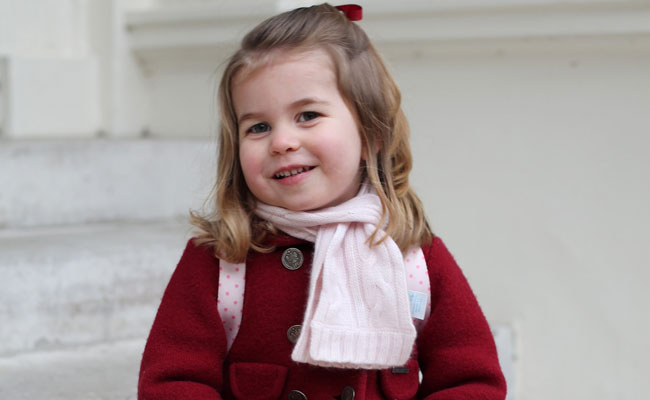 UK's Prince William's Daughter Princess Charlotte Starts Nursery School