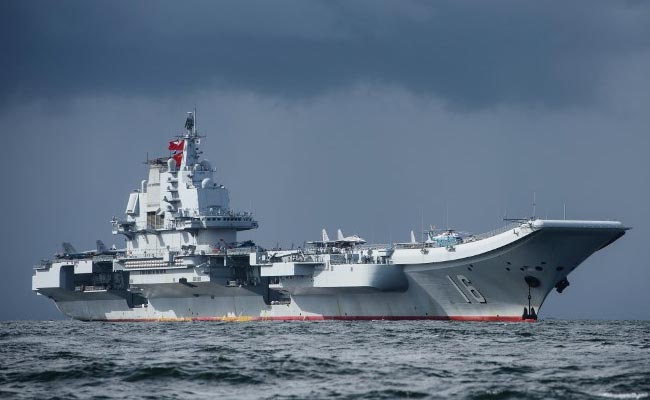 China's Aircraft Carrier Sails By Taiwan As Cross-Strait Tensions Grow