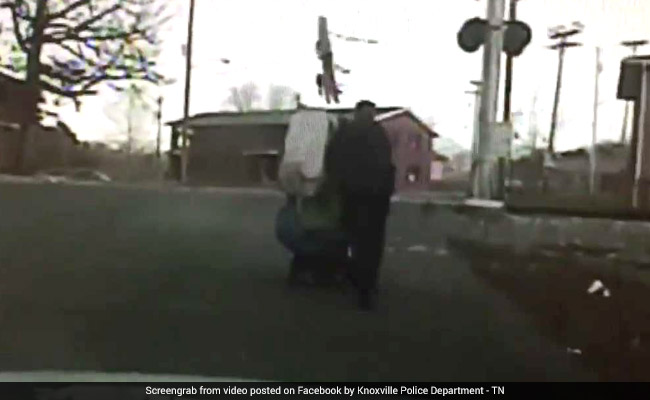 Watch: Cop Helps Stranded Wheelchair-Bound Woman Get Home