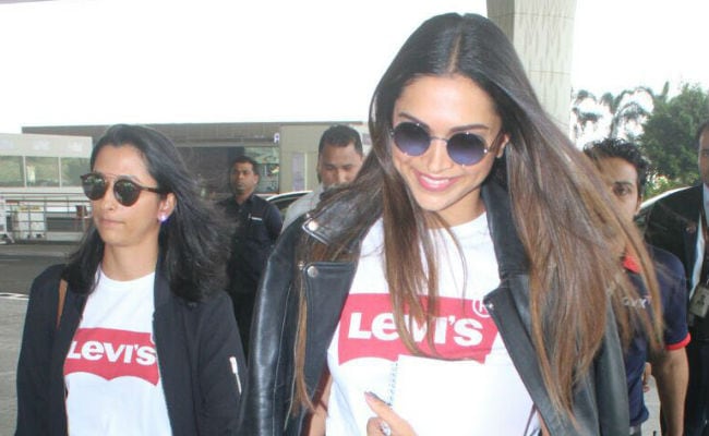 Photos: Deepika Padukone's classic airport look is all you need