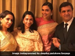 Deepika Padukone, Mom And Sister Attend Prakash Padukone's Award Ceremony In Delhi
