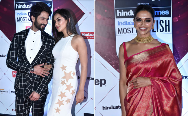 India’s Most Stylish Awards 2018 में पहुंचीं बॉलीवुड की 'पद्मावती', ऑन-स्क्रीन पति शाहिद कपूर समेत ये सेलेब्स आए नजर