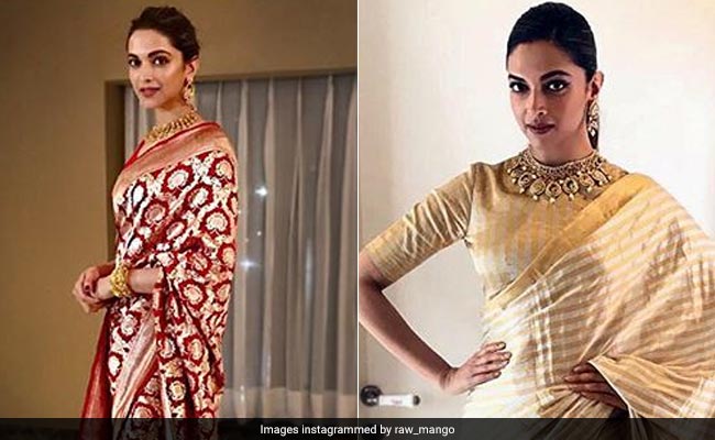 Deepika Padukone's Silk Sarees Are Giving Us So Much Wardrobe Envy
