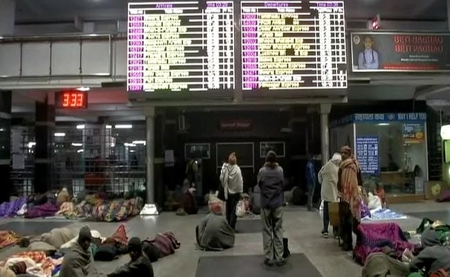12 Trains Delayed Due To Fog In Delhi, Air Quality ''Severe''