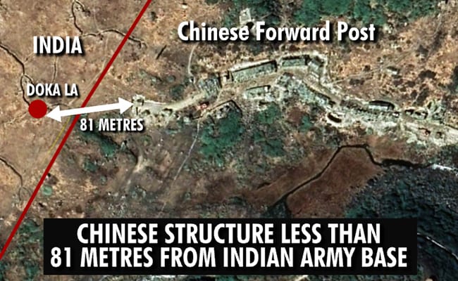 Exclusive : डोकलाम में चीन की साजिश का हुआ खुलासा, सैटेलाइट तस्‍वीरों में दिखा सैन्‍य परिसर