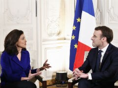 French President Hosts 140 CEOs In Pre-Davos Charm Offensive