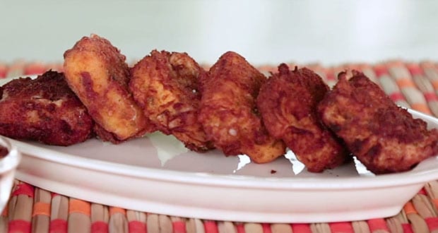 fried cheese cubes