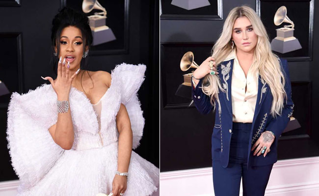 Grammys 2018: Kesha To Cardi B, Dresses With Powerful Back-Stories Were The Rage