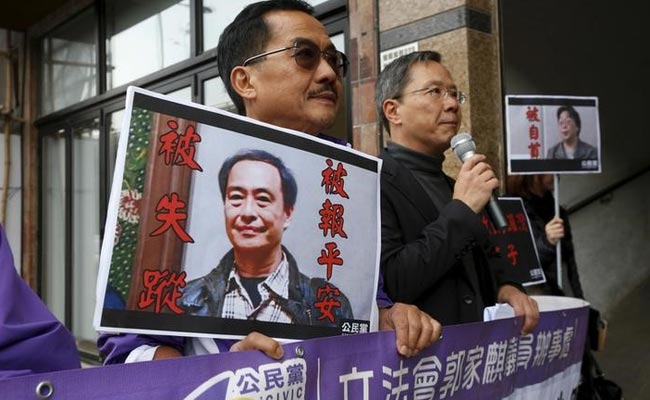 China Threatens Sweden Over Rights Prize To Detained Writer Gui Minhai