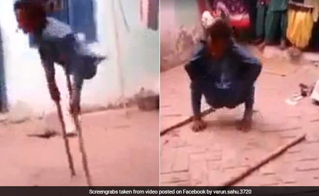 इस दिव्यांग का डांस देख हर कोई रह गया हैरान, सोशल मीडिया पर वायरल हुआ वीडियो