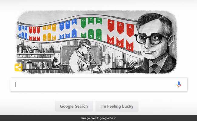 Har Gobind Khorana Is Today's Google Doodle: 5 Things To Know About The Nobel Prize Winning Biochemist