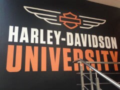 Working On A Milwaukee-Eight Engine At The Harley-Davidson University
