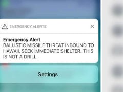 Hawaii False Missile Alert Sent By Worker Who Thought Attack Was Imminent