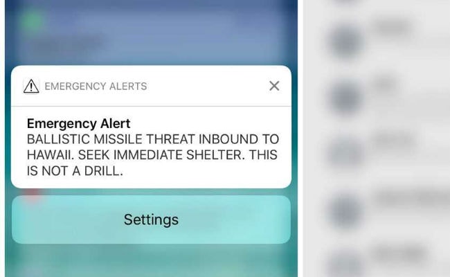 Hawaii Fires Officer Who Triggered Mass Panic With False Missile Alert