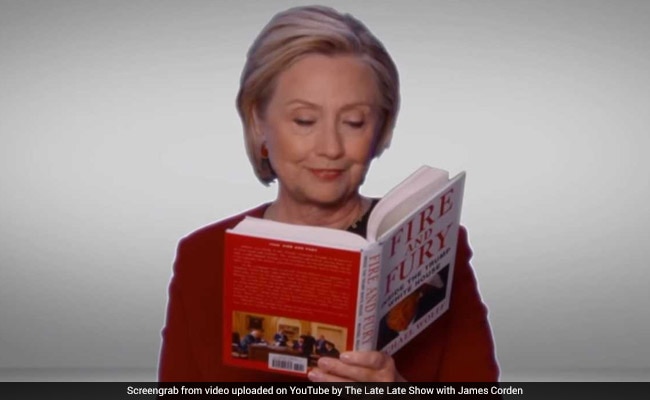 Hillary Clinton Joins Trump-Mocking Skit At The Grammys, Reads Excerpt From 'Fire and Fury'
