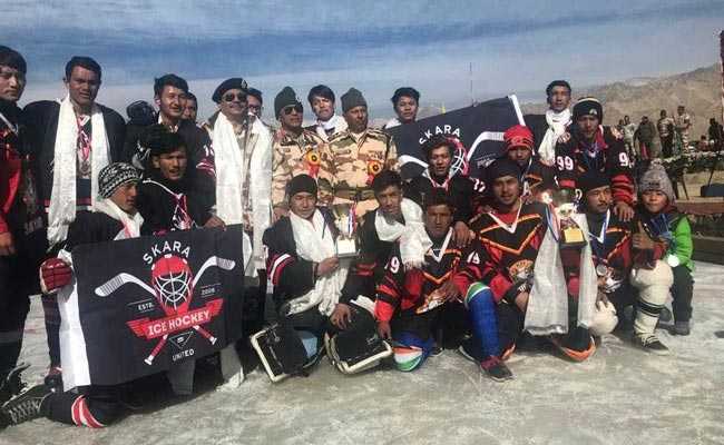 ITBP द्वारा लद्दाख क्षेत्र में अंडर-20 बॉयज आइस हॉकी टूर्नामेंट का सफल आयोजन