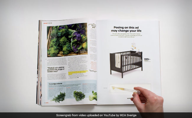 IKEA Wants Women To Pee On Ad To Get A Discount. No, Really