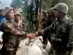 On Camera, Indian Chinese Soldiers Shake Hands, End Transgression Row
