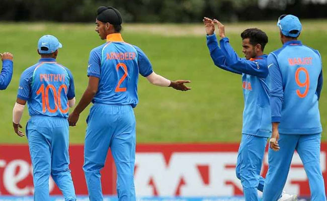 IND vs PAK U19 WC: टीम इंडिया ने पाकिस्तान को सेमीफाइनल में हराया, ऑस्ट्रेलिया से होगा फाइनल मुकाबला IND vs PAK U19 WC: टीम इंडिया ने पाकिस्तान को सेमीफाइनल में हराया, ऑस्ट्रेलिया से होगा फाइनल मुकाबला