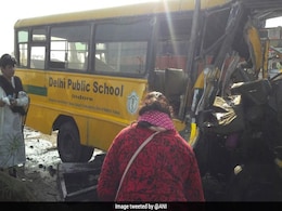 5 Children Of Delhi Public School, Indore Killed After Bus Collides With Truck 5 Children Of Delhi Public School, Indore Killed After Bus Collides With Truck