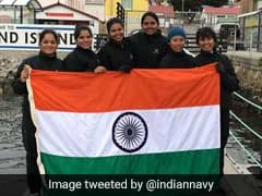 Indian Navy's All-Women Sailing Boat Reaches Falkland Islands