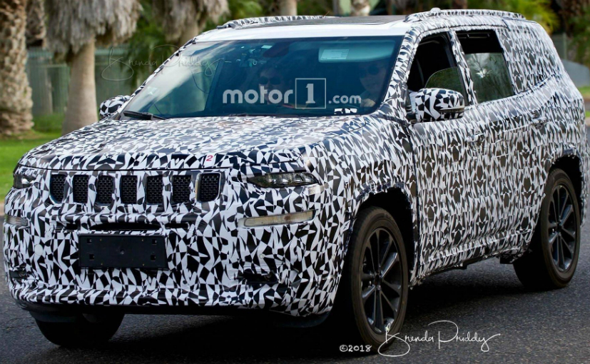 Jeep Wagoneer Flagship Luxury SUV Spied Testing