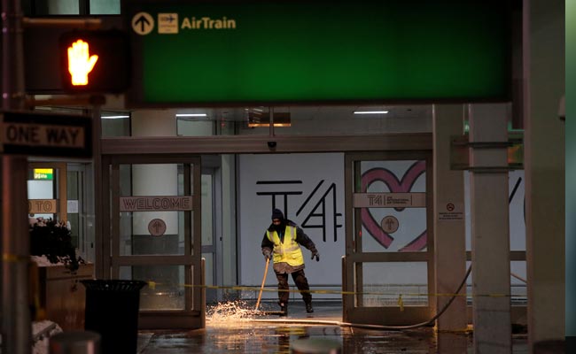 Flooding At New York's JFK Airport Adds To Misery After Flight Delays