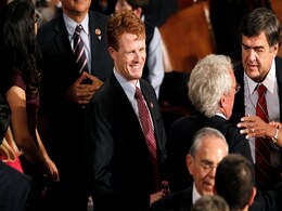 In Step To US National Stage, A Young Kennedy To Rebut Trump Address In Step To US National Stage, A Young Kennedy To Rebut Trump Address