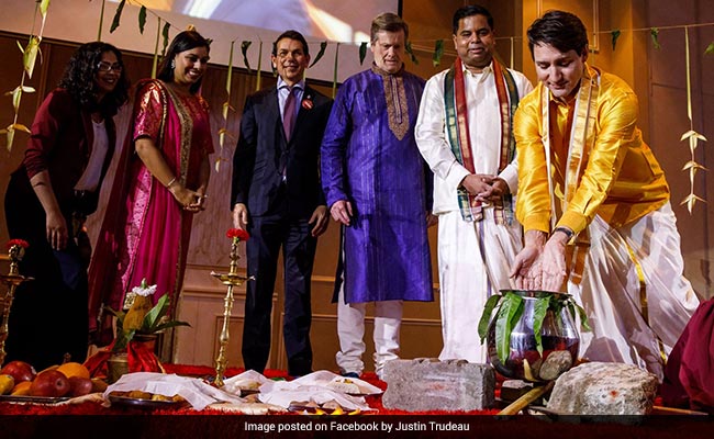 Justin Trudeau Celebrates Pongal, Charms Internet In A 'Veshti'