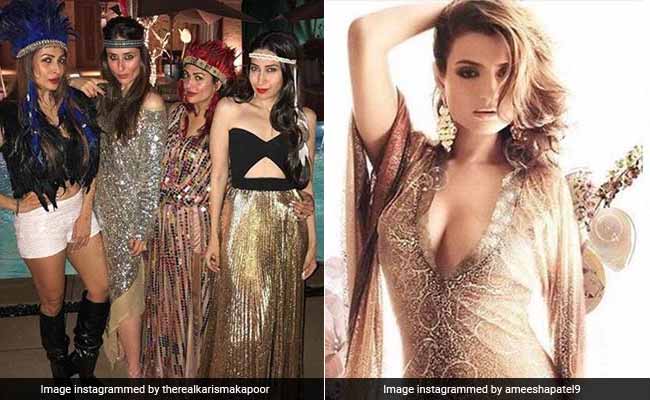 Kareena And Karisma Kapoor Do Bling Just Right. Ameesha Patel Is A Cautionary Tale