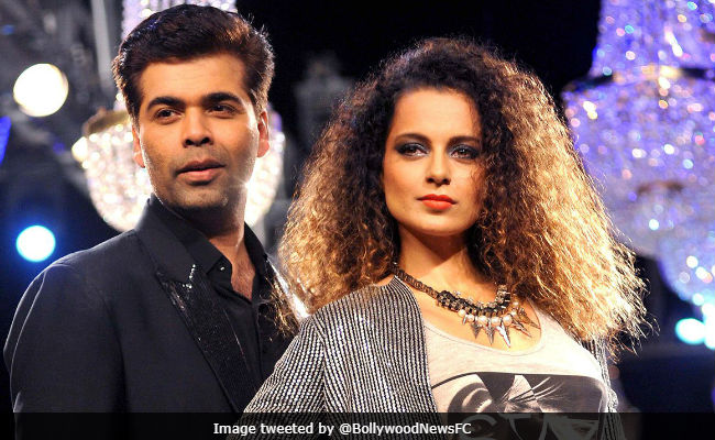 Karan Johar Will 'Lovingly And Respectfully' Welcome Kangana Ranaut On His Show