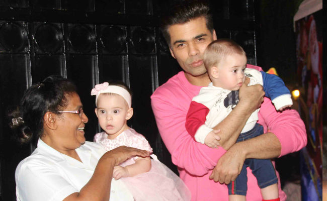 Karan Johar Doesn't Want His Twins To "Grow Up On Film Sets"