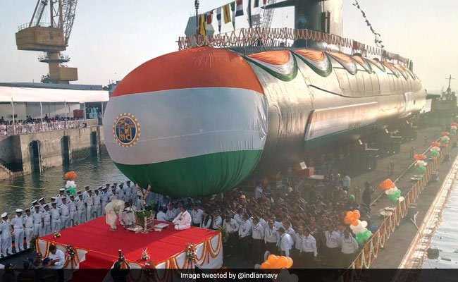 Navy To Commission 3rd Scorpene-Class Submarine INS Karanj On March 10