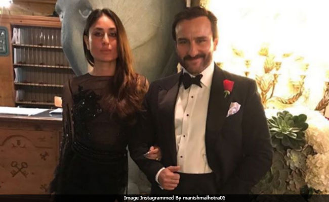 Kareena Kapoor And Saif Ali Khan, The 'Royal Couple,' In A Pic From New Year Bash. Seen Yet?