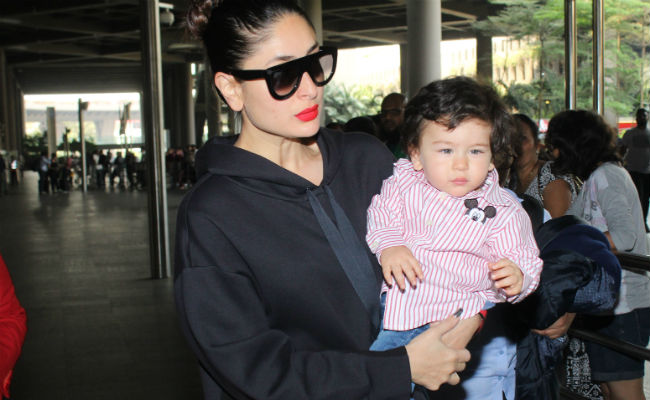 Kareena Kapoor And Taimur Are Back From Swiss Vacation. See Pics At Airport