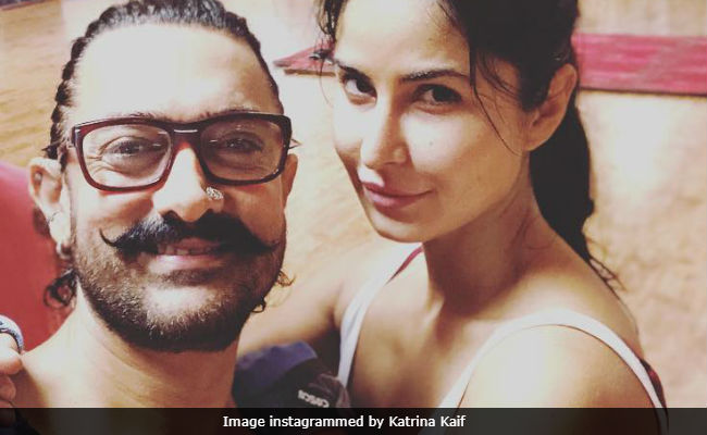 A Glimpse Of Katrina Kaif And Aamir Khans Thug Life 