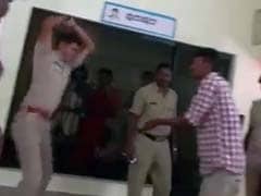 Karnataka Cop Thrashes 2 Men With Leather Strap In Police Station, Video Goes Viral