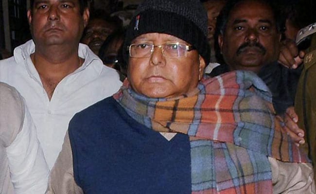 Lalu Yadav's Jail Sentence In Fodder Scam To Be Shared Tomorrow