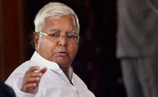 A First In 40 Years: Lalu Yadav Won't Campaign In Bihar State Polls