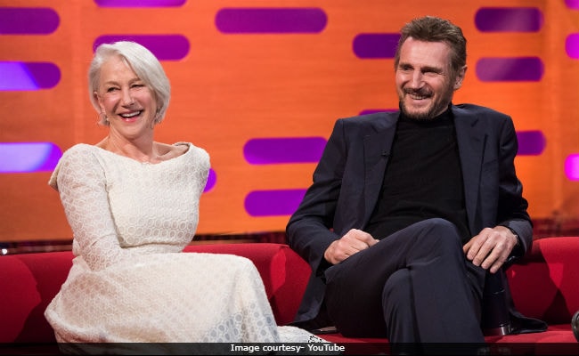 After 34 Years, Liam Neeson And Helen Mirren Admit To Their 'Relationship.'  Watch Video