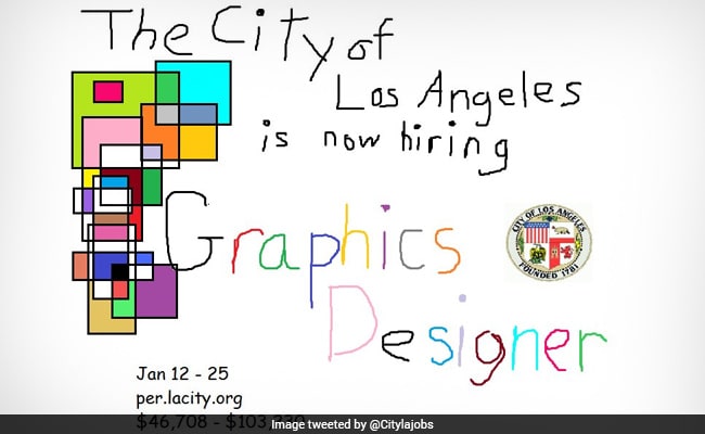 Viral Los Angeles City Posts Hilarious Job Ad For Graphic Designer On Twitter