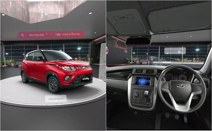 mahindra virual reality showroom