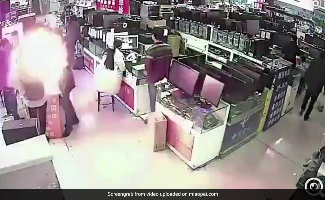Video: Man Bites iPhone Battery. It Explodes Inches From His Face