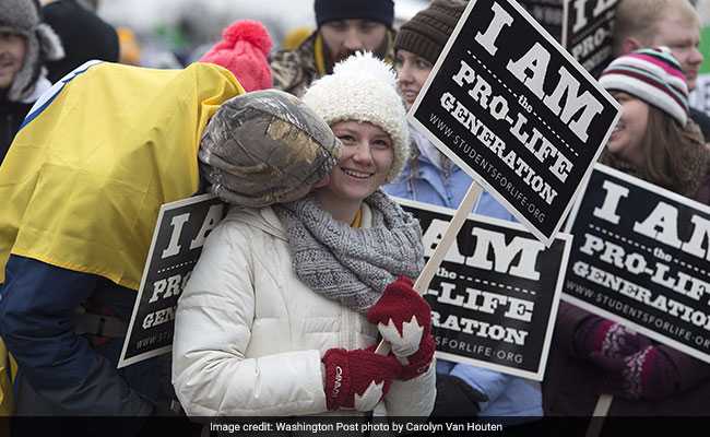 Donald Trump To Anti-Abortion Marchers: "We Are With You All The Way. May God Bless You"