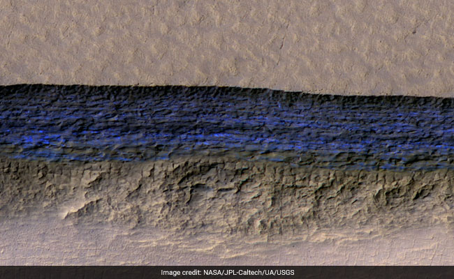 Mars Hides 'A Fantastic Find' Of Thick Sheets Of Ice Just Below The Surface