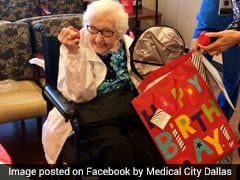 Hospital Surprises 99-Year-Old Patient With Birthday Party
