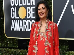 Golden Globes 2018: The Indian-Origin Woman Who Didn't Wear Black (She Wore Red) Golden Globes 2018: The Indian-Origin Woman Who Didn't Wear Black (She Wore Red)