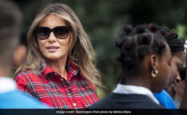 US First Lady Melania Trump Says She's Feeling Great After Surgery