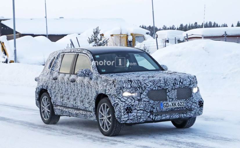 Mercedes-Benz GLB Compact SUV Spotted Undergoing Cold Weather Testing