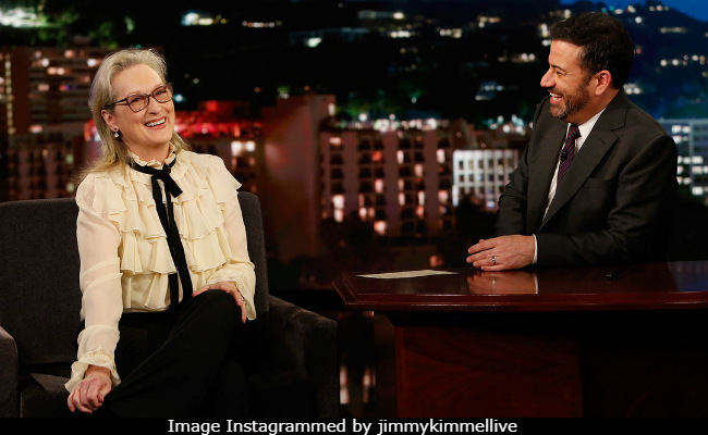 Golden Globes 2018: What Meryl Streep Told Jimmy Kimmel After Mariah Carey 'Stole' Her Seat